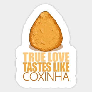 Coxinha, Love, Brazil, Street Food, Gift Sticker